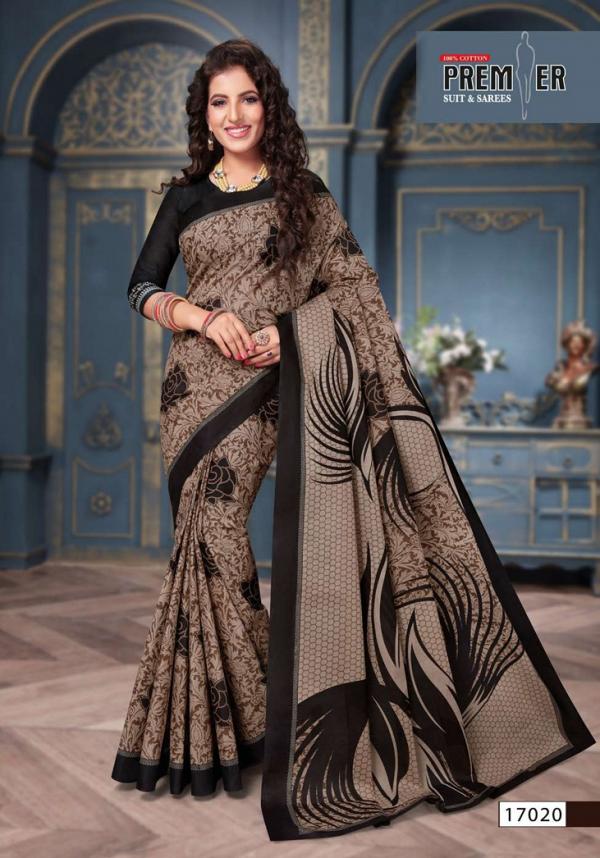 Premier Saravani Vol-17 Cotton Designer Saree Collection